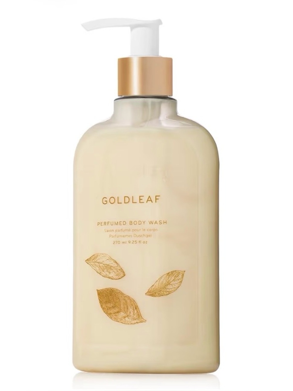 Thymes Moisturizing Body Wash with Pump - Body Soap  (Goldleaf, 9.25 fl oz)